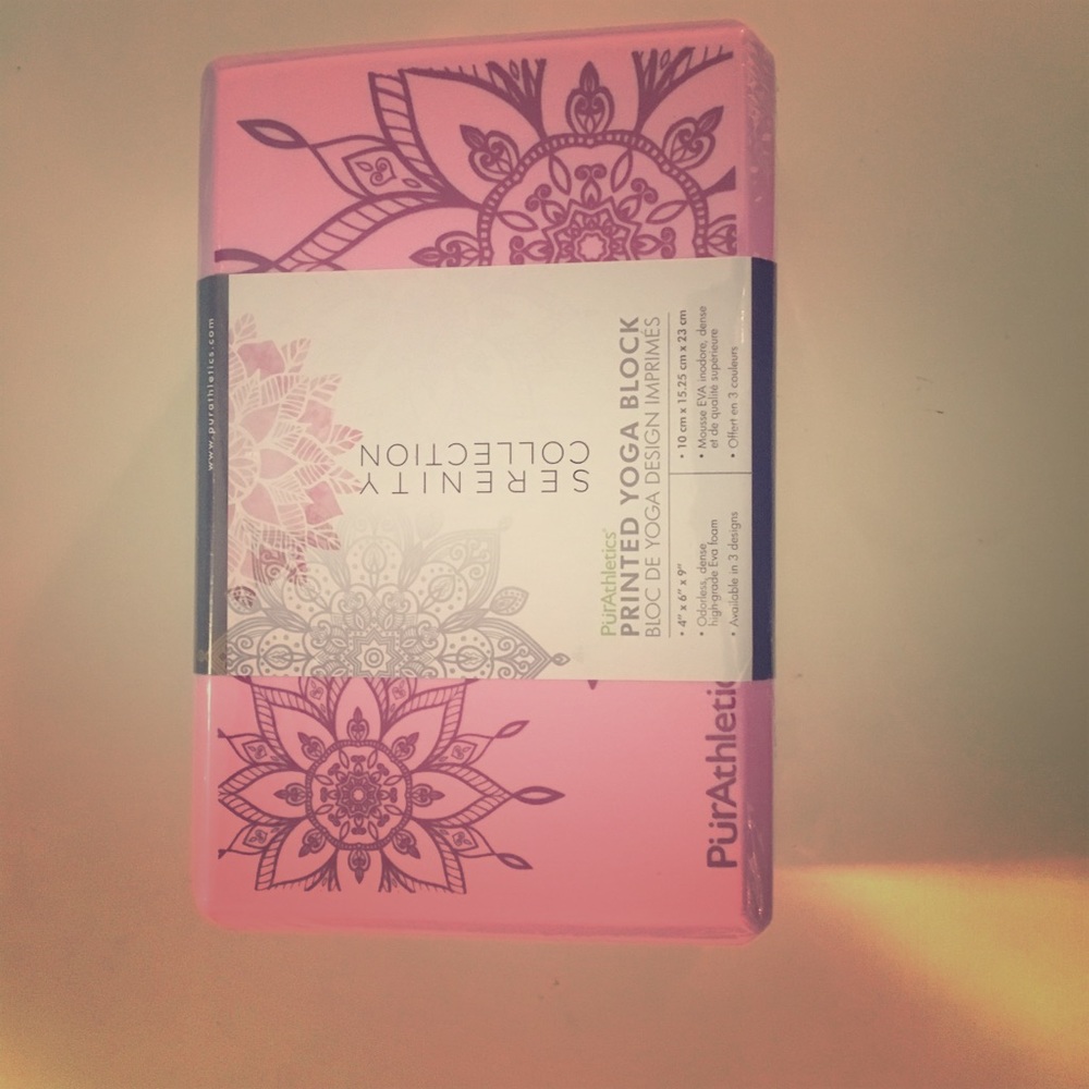 Printed Yoga Block